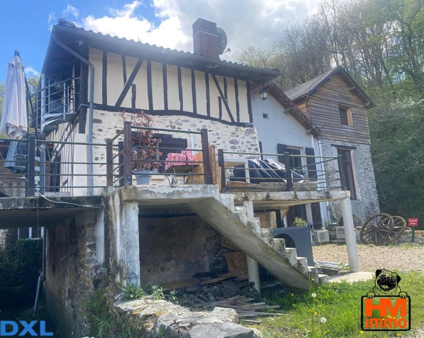 Renovated watermill and tourist studio 272 m2